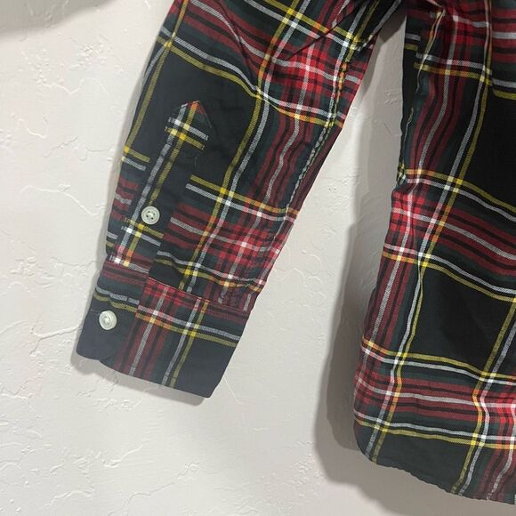 CrewCuts Boys Plaid Button Up - Picture 4 of 6